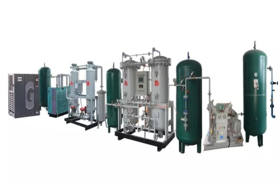 3-400 Nm3/H اکسیژن ساز نیتروژن 94% PSA Oxygen Plant